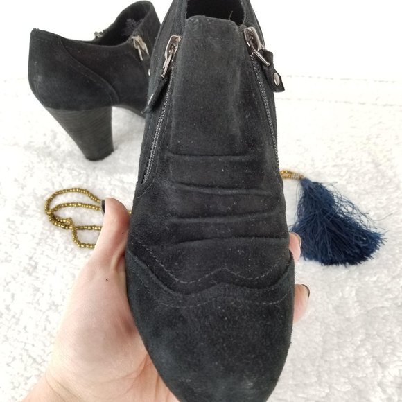 FRANCO FORTINI Womens Ankle Booties Sz 8《266》Oliver leather booties‎ - Picture 6 of 12